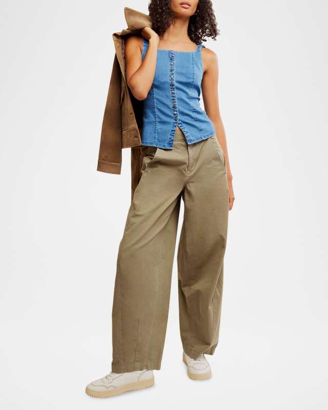 A Moment in Time Denim Vest
